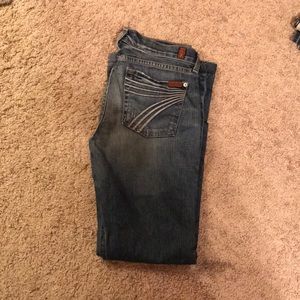 7FAMK Dojo Jeans size 28